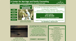 Desktop Screenshot of marriageandfamilycounselingnc.com